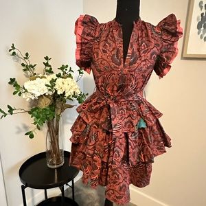 Ulla Johnson Tea Party ruffle dress NWT!!! Small